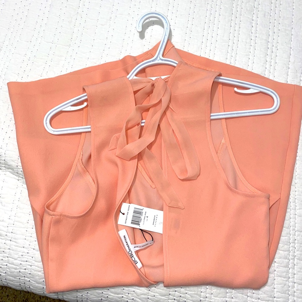 New Peach Romper BCBGeneration - Picture 3 of 3
